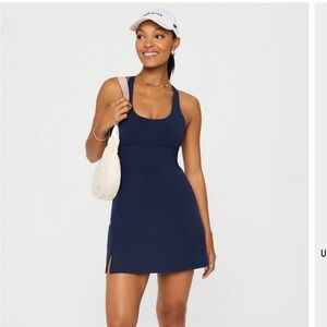 🆕 Fabletics Define Performance Dress Classic Mini - Deep Navy - M